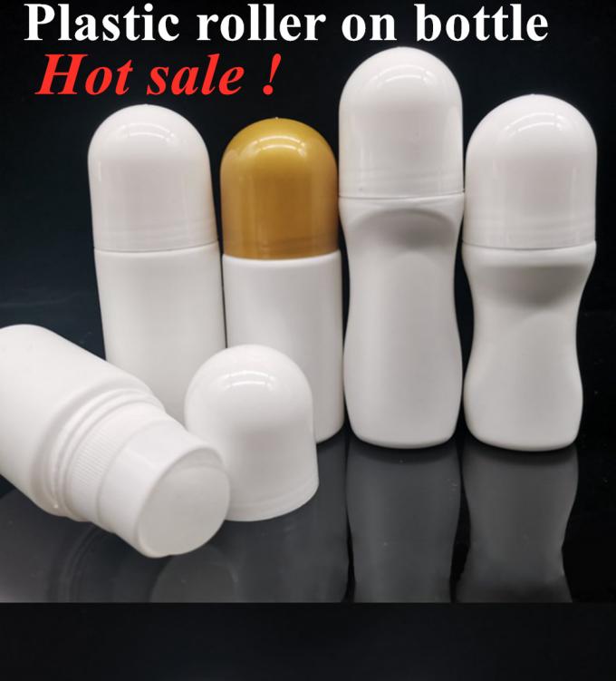 30ml 50ml 60ml Roll on Essential Oil Empty HDPE Roller Bottle Roll on Plastic Bottle