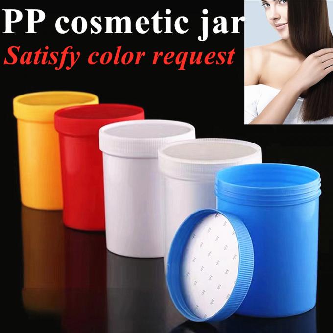 Wholesale 8oz 16oz 250ml 500ml Custom White Black PP Cosmetic Plastic Jar for Body Butter Face Cream Container
