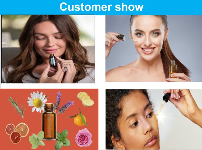Hot Sale 5ml 10ml 15ml 30ml 50ml Amber Serum Essential Oil Bottles Glass Dropper Bottle