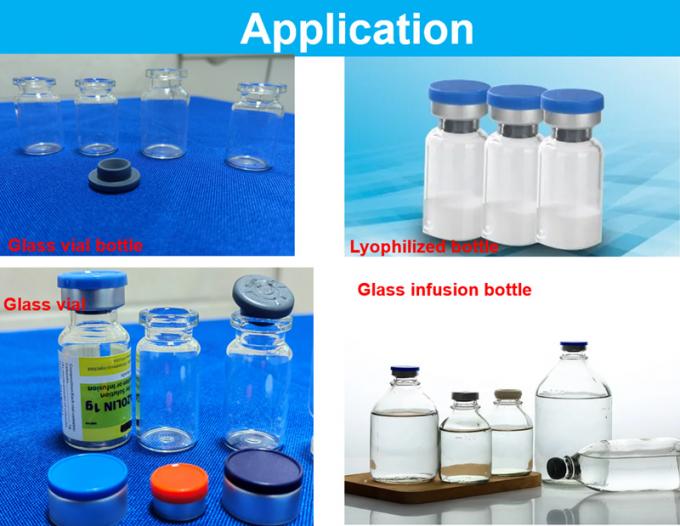 13mm 20mm 28mm Glass Injection Vials Use Lyophilized Powder Pharmaceutical Butyl Rubber Stopper