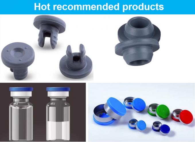 13mm 20mm 28mm Glass Injection Vials Use Lyophilized Powder Pharmaceutical Butyl Rubber Stopper