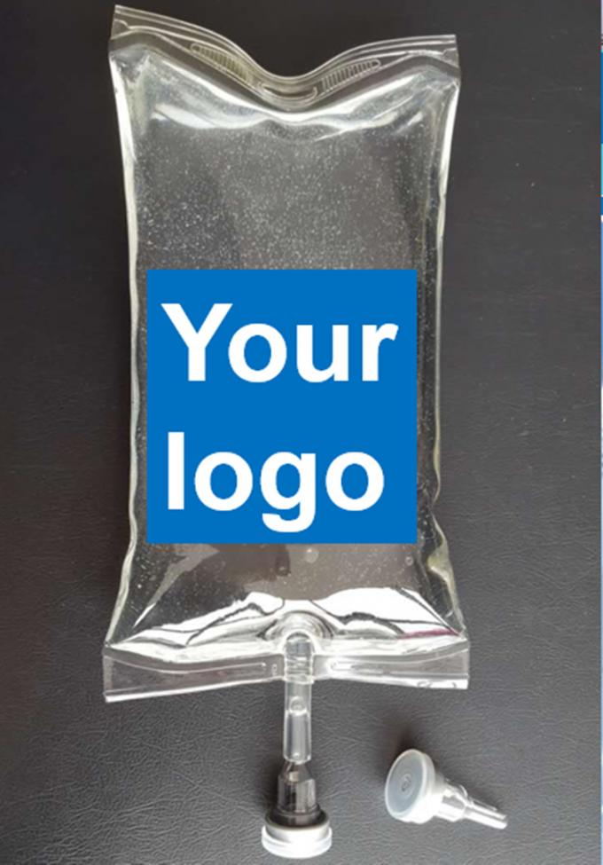 250ml 500ml 1000ml Disposable PVC and IV Infusion Bag with One Open Tube Soft Bag