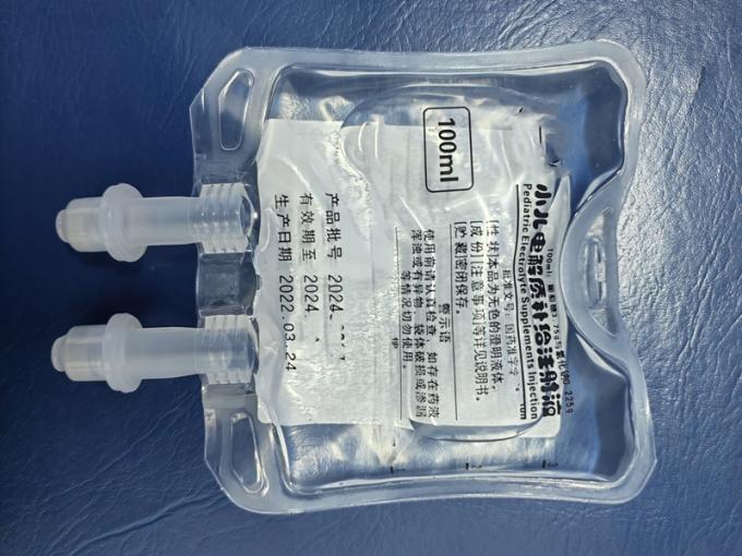 100cc 250cc Single Port Double Hard Port Saline Bag Pharmaceutical Injection Non PVC IV Infusion Bag