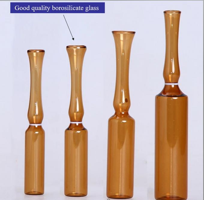 1ml 2ml 5ml 10ml 20ml Chinese Standard and ISO Standard Ampoule Disposable Pharmaceutical Glass Ampoule