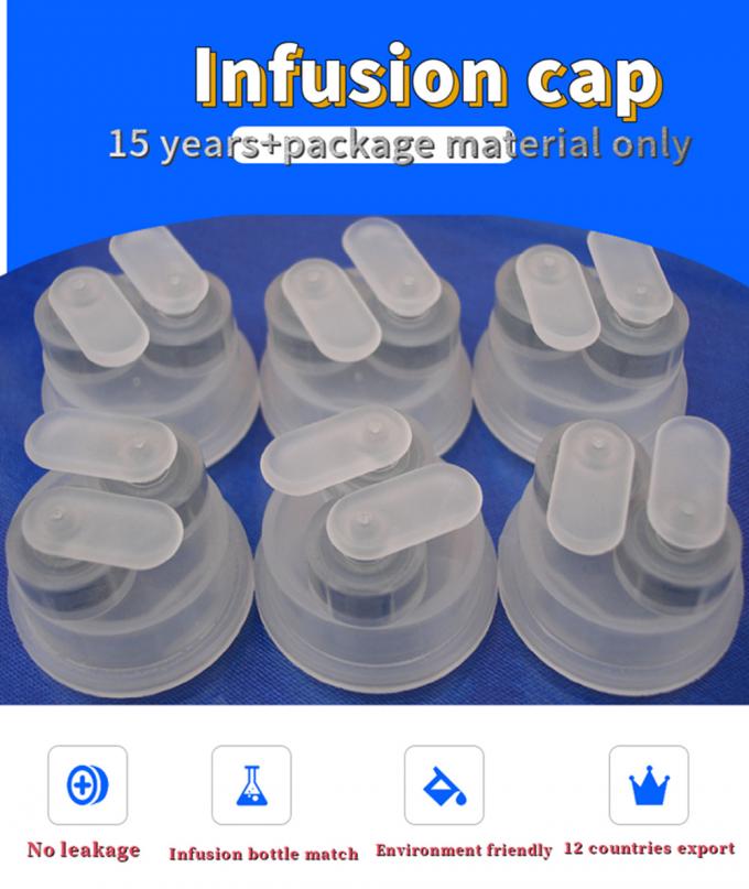 Wholesale Cheap 30mm 32mm Compound PP Infusion Cap Euro Cap for Lvp Infusion Bottle