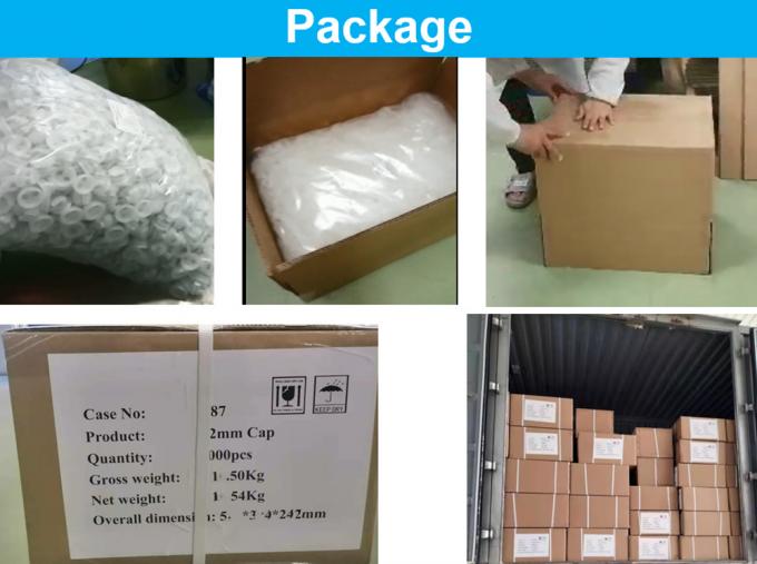 Pharmaceutical Lvp Infusion Bottle Non PVC Soft Bag 30mm 32mm Euro Pull Ring Cap