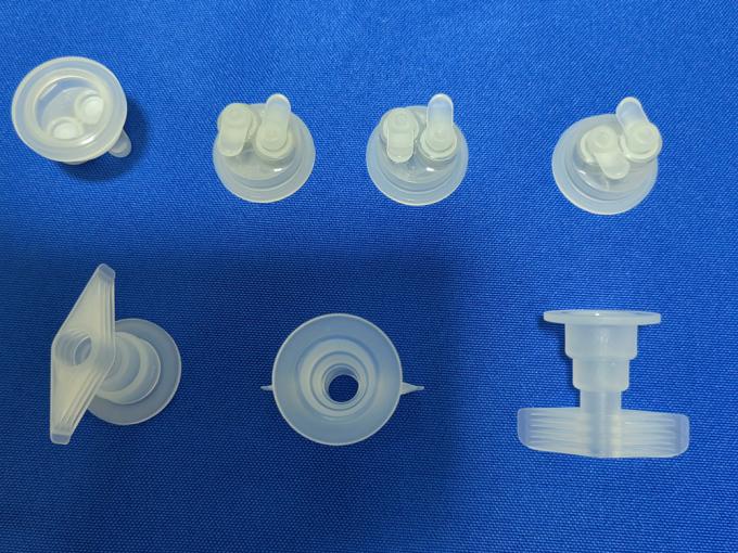 White PP 30mm 32mm Plastic Euro Caps for PP Infusion Bottles IV Infusion Bags