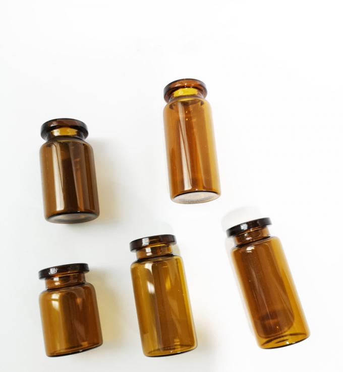 7ml 10ml Clear Amber Low Borosilicate Tubular Glass Vial Bottle for Pharmaceutical Injection Packaging