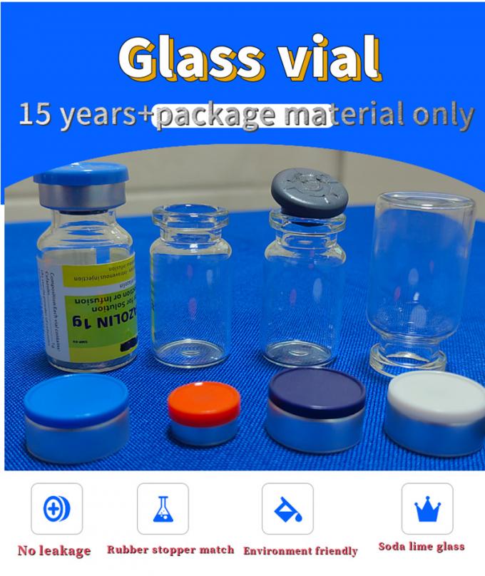 5ml 10ml 15ml 20ml Lyophilized Powder Injection Vials Type 3 Moulded Glass Glass Vials for Pharmaceutical Use