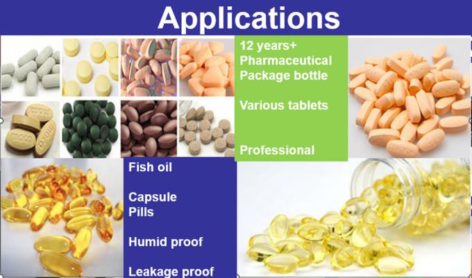 100ml Pet Red Pharmaceutical Prescription Pill Container Bottle Supplement Nutrition Capsule Protein Powder Bottle Vitamin Tablet Plastic Medicine Bottle