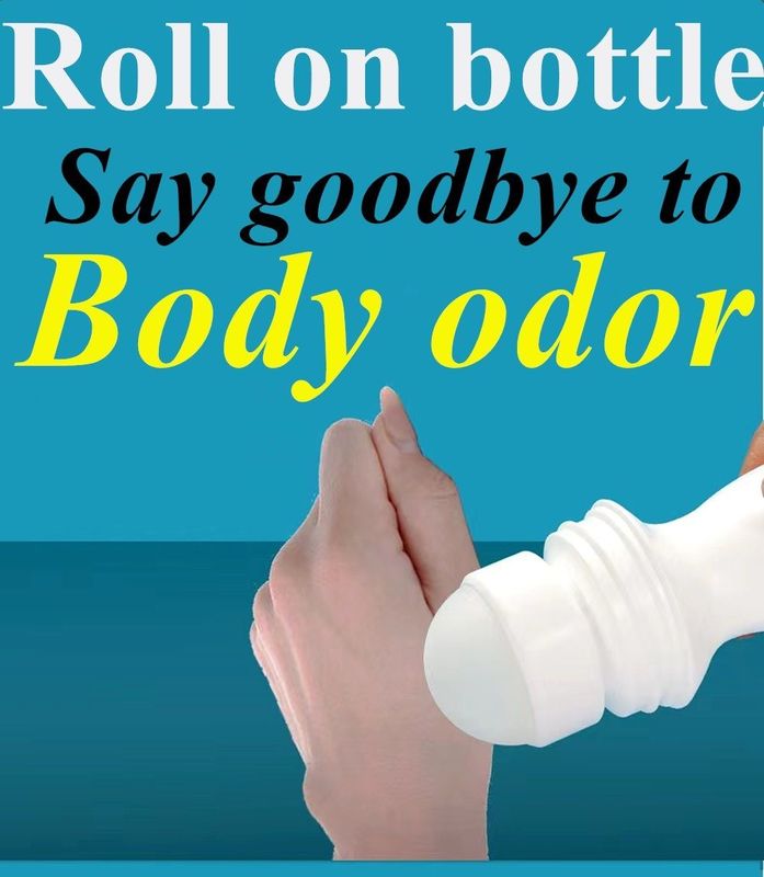 50ml HDPE Plastic Roll on Deodorant Bottle Roller Women Fragrant Body Bottle Child Kids Antiperspirant roller bottle