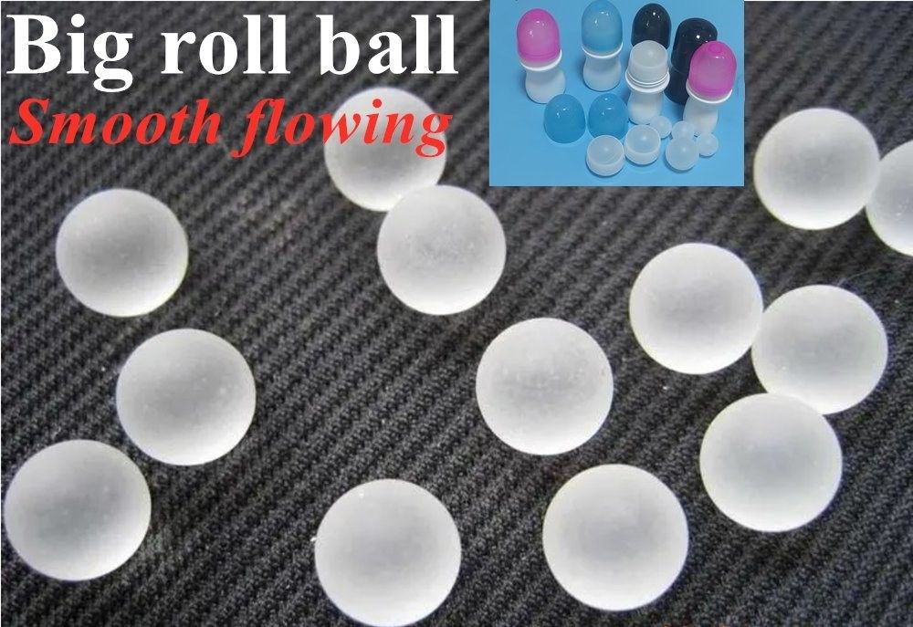 50ml HDPE empty round Plastic Roll on Deodorant Bottle Roller Fragrant Body Bottle Plastic Roll on Antiperspirant Bottle