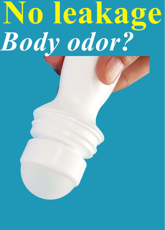 30ml 50ml 60ml 100ml PE Plastic Roll on Deodorant Bottle Roller Fragrant Body Bottle Antiperspirant roller on bottle