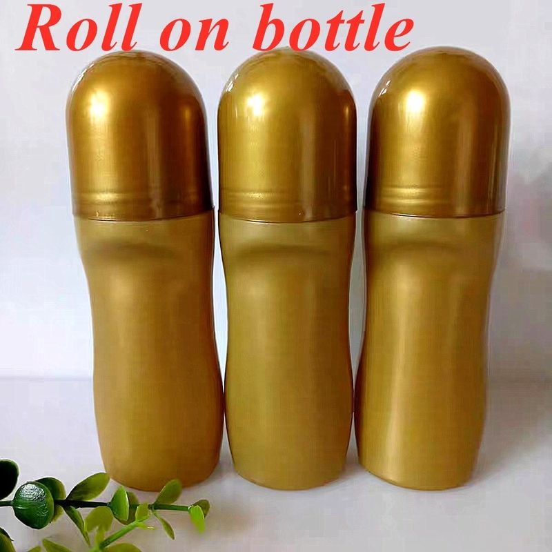 30ml 50ml HDPE Plastic Empty Deodorant Essential Oil Roll on plastic Bottle body odor Perfume plastic Roller on Bottle