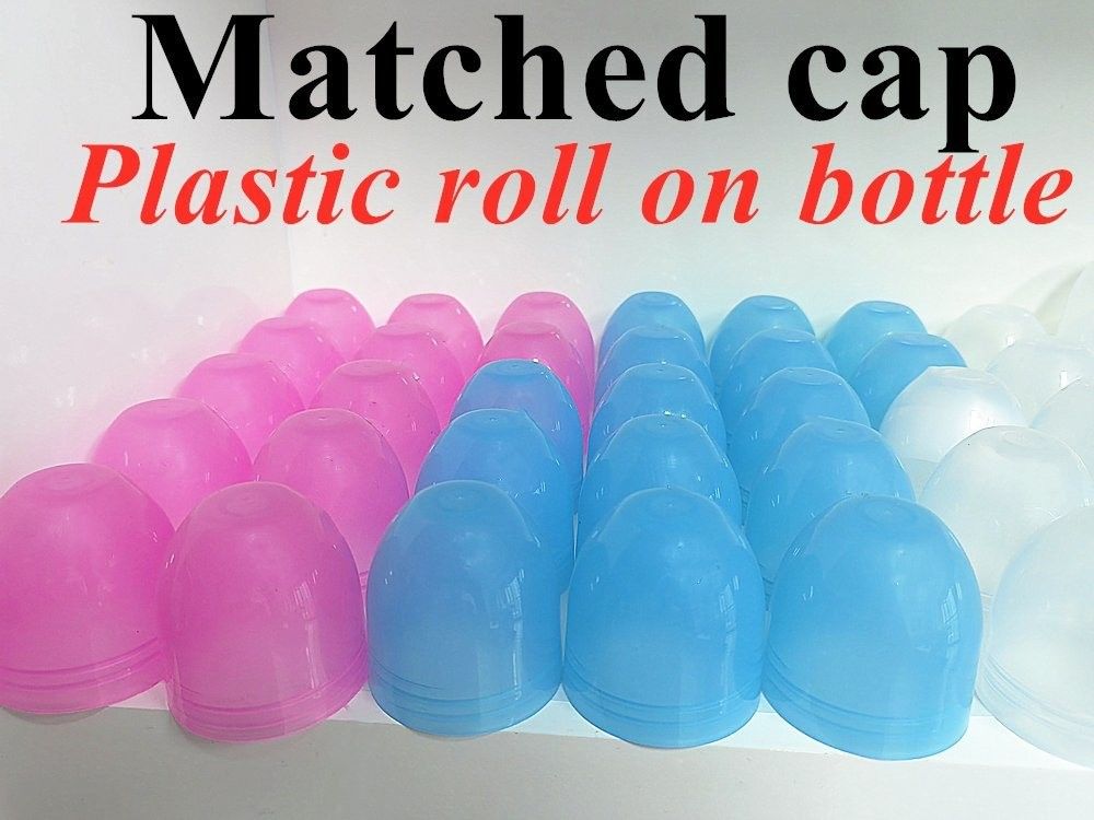 30ml 50ml HDPE sunscreen body care empty essential oil Plastic Deodorant Bottle with Roller Ball for Body Odor
