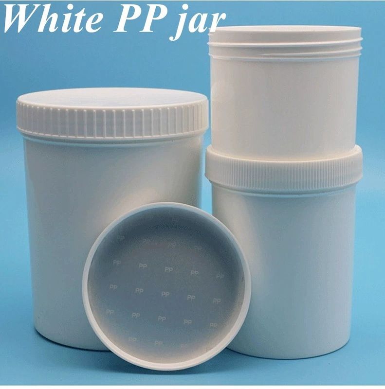 250ml 500ml 950ml Cosmetic Face Cream Jar Eye hair body Cream jar empty cream container PP Plastic Cosmetic Jar