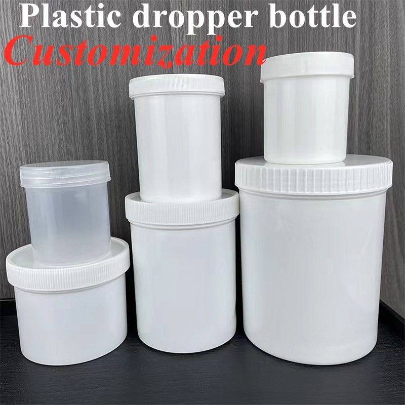 Luxury 150g 250g 500g 1000g Empty White Black Blue Translucent Cosmetic Face Body Lotion Double Wall PP cosmetic jar