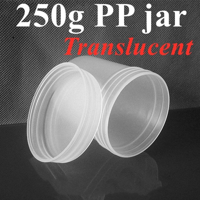 150ml 250ml 500ml 950ml 1000ml White Blue Translucent Black Sub package Bottling PP Cream Jar cosmetic package