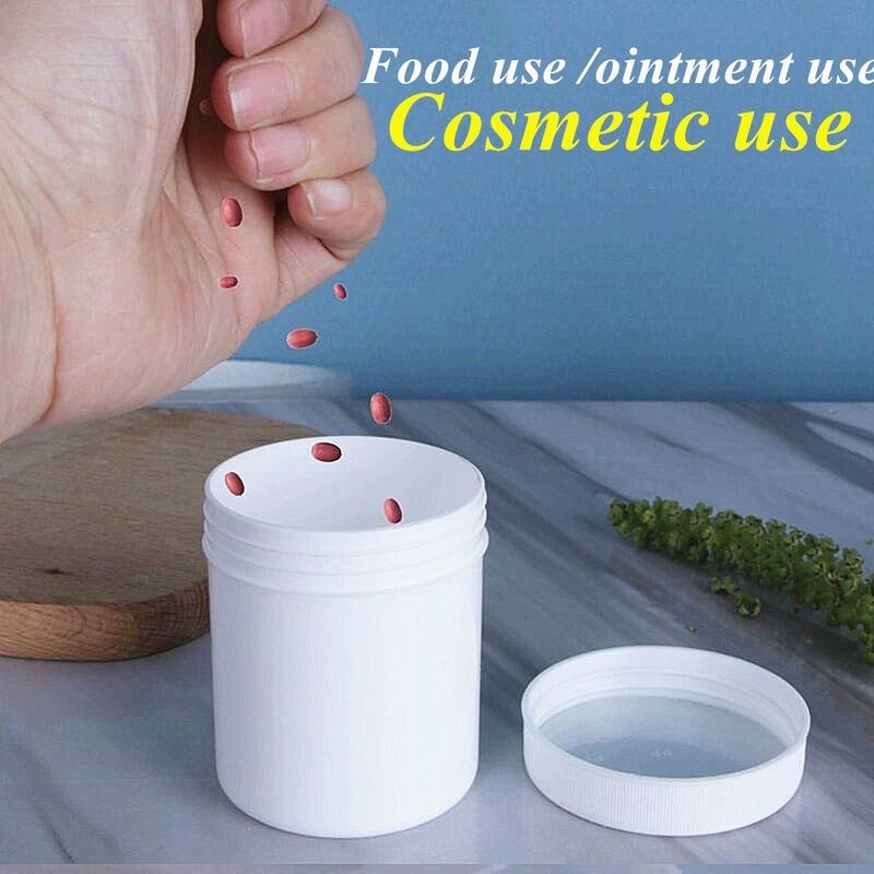 PP Plastic Cream Jar empty face cream container 250g 500g Empty Cosmetic Jar Lip Scrub Container Hair PP cosmetic Jar