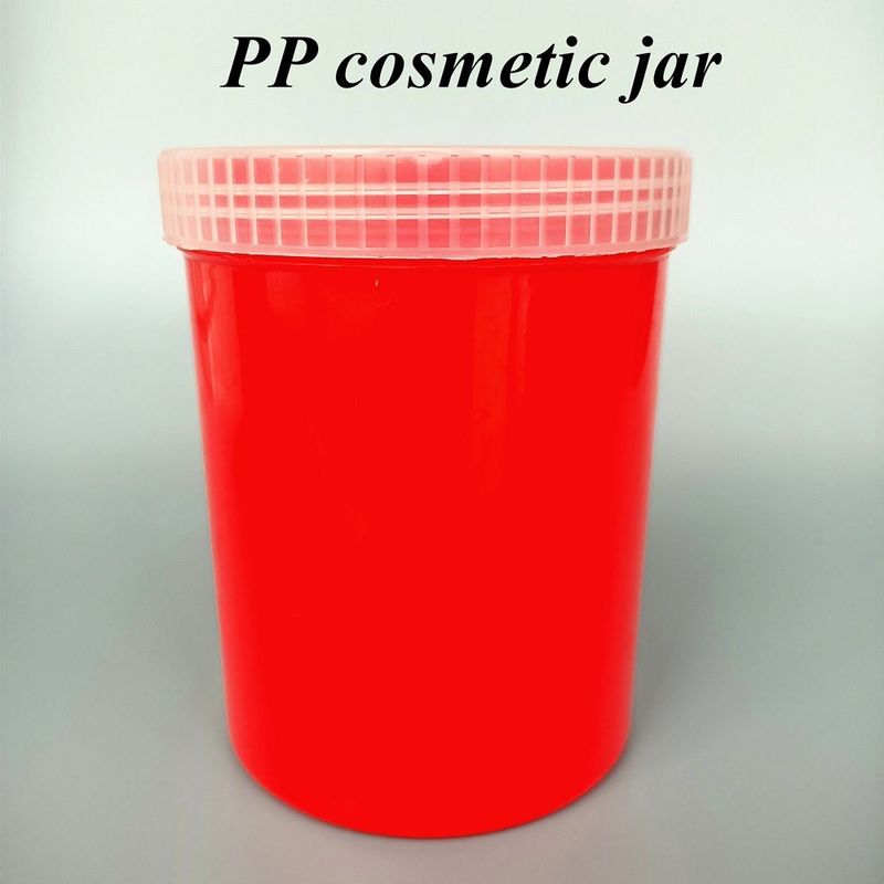150ml 250ml 500ml 1000ml Mud Mask PP Empty Lotion Cream Plastic Jar Cosmetic Cream Food Container White cosmetic jar