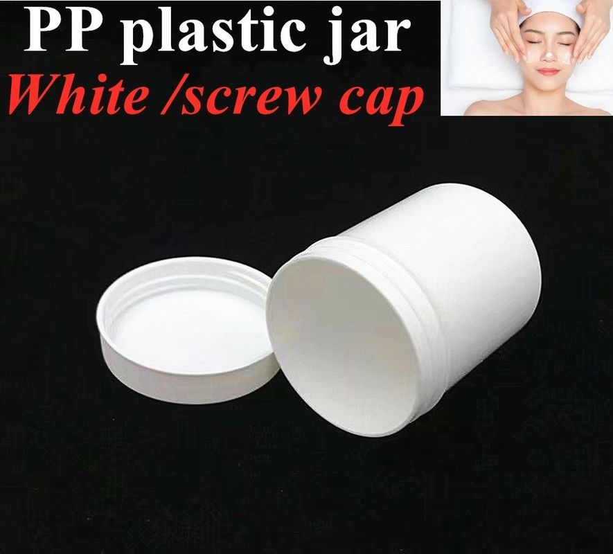 250ml 0.5L 1L PP Cosmetic Jar Plastic jar Containers For Cosmetic Products