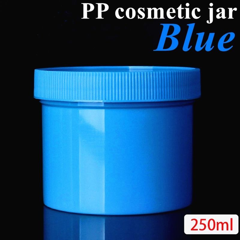 SGS 100ml 250ml 500ml 1000ml PP Cosmetic Jar Cosmetic Sample Containers ointment jar With Screw Cap