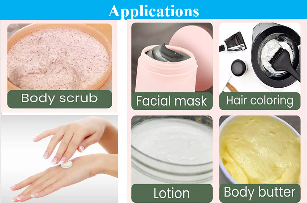 Luxury 150g 250g 500g 1000ml Empty White Black Blue Cosmetic Face Body Lotion Clear Translucent PP Plastic cream jar