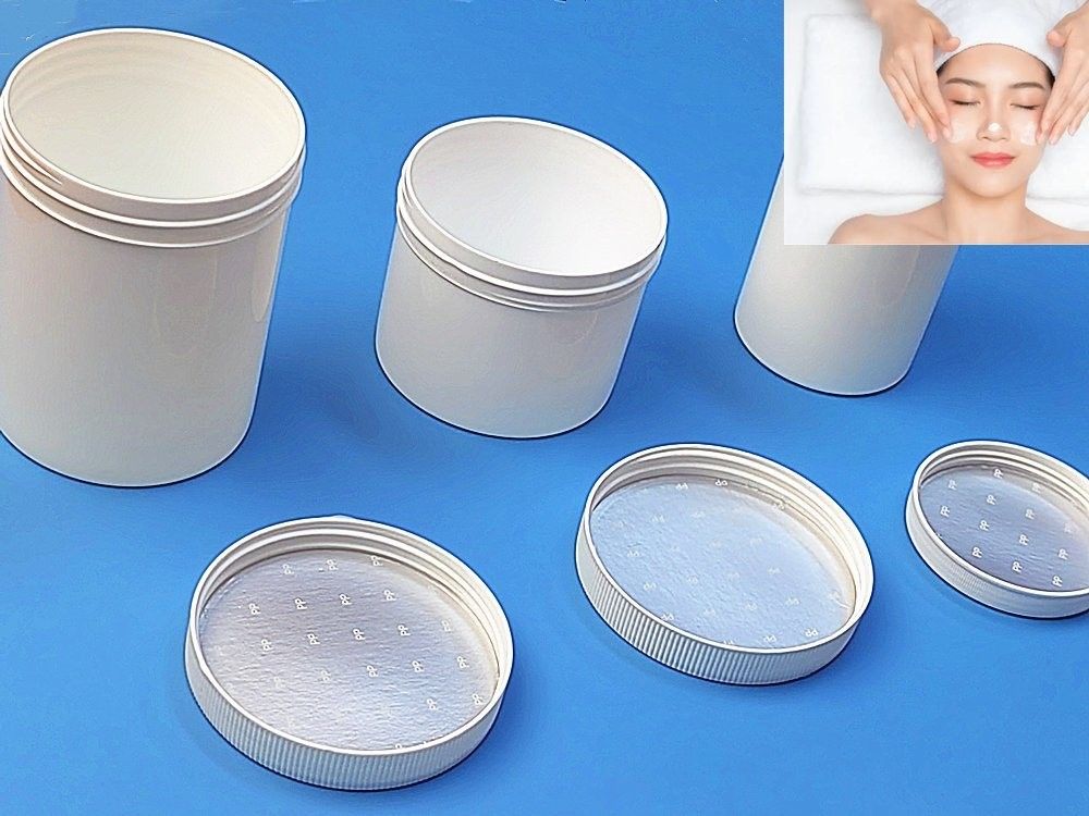 250ml 500ml 1000ml Skincare Jar White Blue Black Red PP Material food skin cosmetic Cream Jars Empty plastic Jar