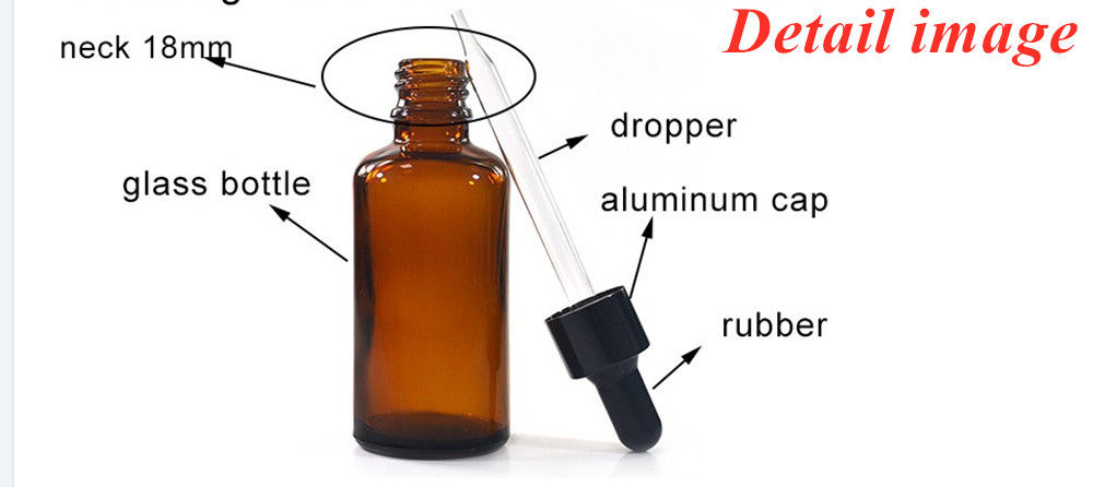 5ml 10ml 15ml 30ml 50ml 100ml serum bottle Amber Serum Essential Oil Bottles Glass Dropper Bottle
