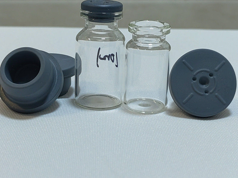 13mm 20mm 28mm grey color Glass Injection Vials Use Lyophilized Powder vial Pharmaceutical Butyl Rubber Stopper