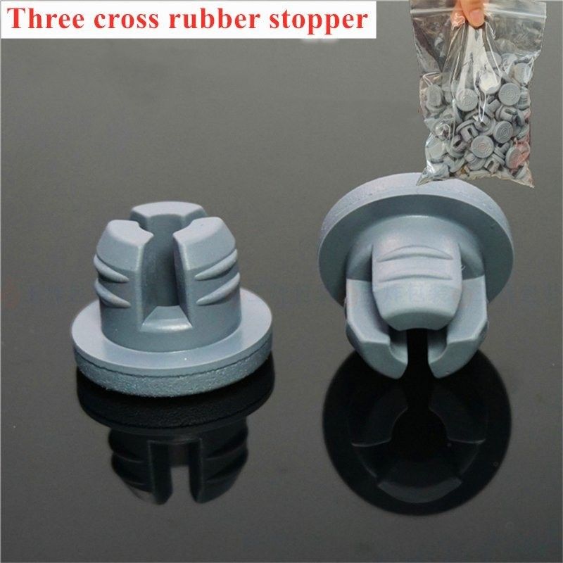 13mm 20mm 28mm grey color Glass Injection Vials Use Lyophilized Powder vial Pharmaceutical Butyl Rubber Stopper