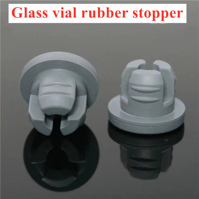 13mm 20mm 32mm Medical Use Blue Grey Lyophilization Butyl Rubber Stoppers for glass vial Glass Infusion Bottle