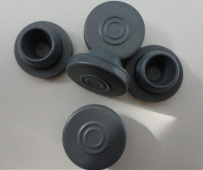 13mm 20mm 32mm Medical Grey Lyophilization Butyl Rubber Stopper for glass Injection Vials infusion bottle