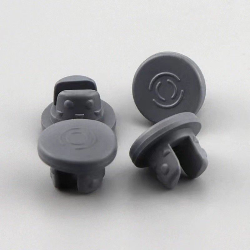 20mm 23mm medical vial bottle closures Medical Butyl Rubber Stoppers for Pharmaceutical Lyophilization Glass Vials