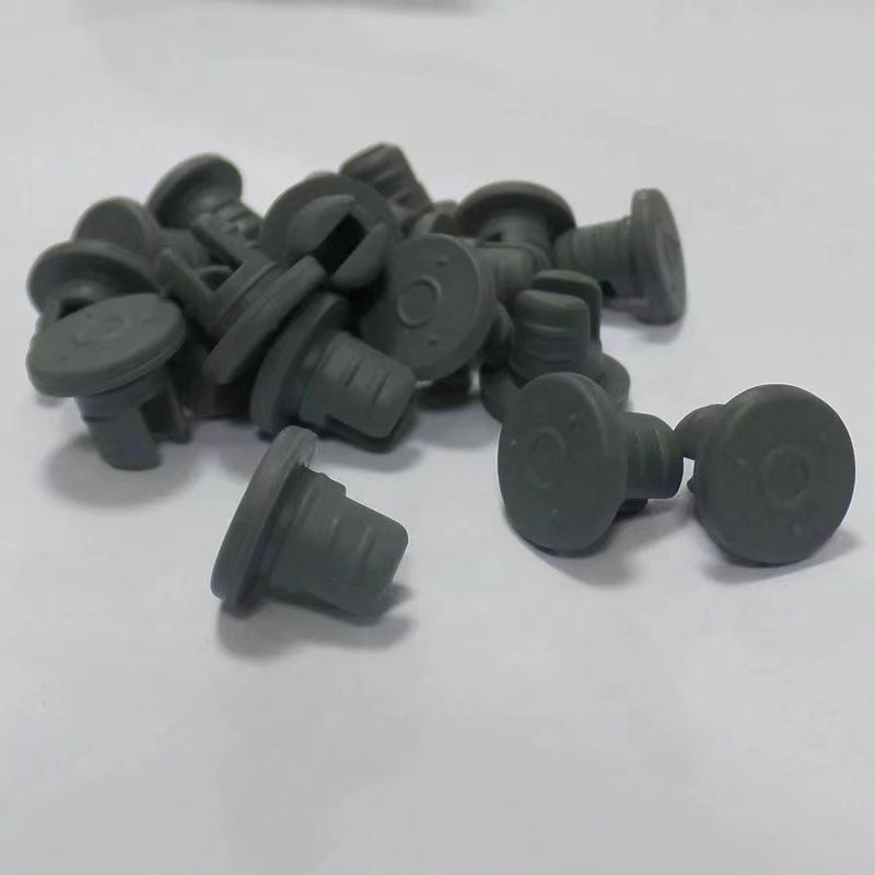 20mm 23mm medical vial bottle closures Medical Butyl Rubber Stoppers for Pharmaceutical Lyophilization Glass Vials