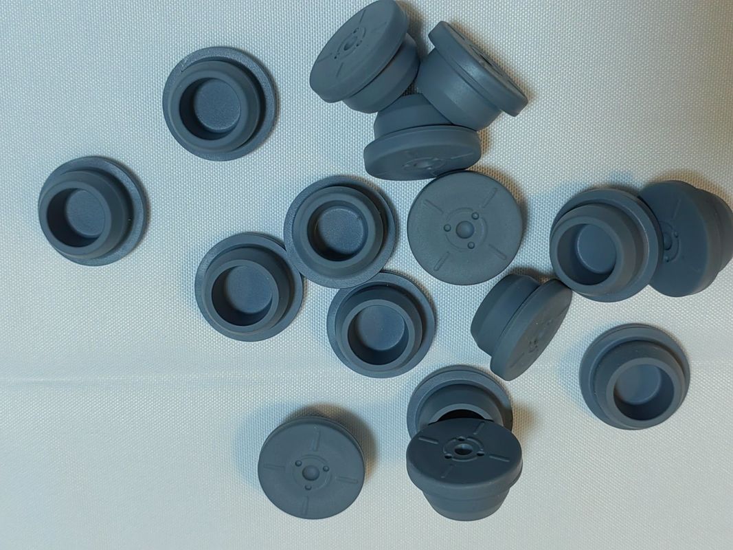 20mm 23mm medical vial bottle closures Medical Butyl Rubber Stoppers for Pharmaceutical Lyophilization Glass Vials