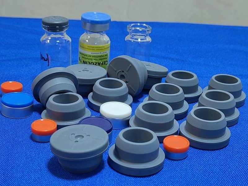 13mm 20mm 28mm Sterile Lyophilization Freeze-Dried Bromo pharmaceutical Butyl Rubber Stopper for Glass Injection vial