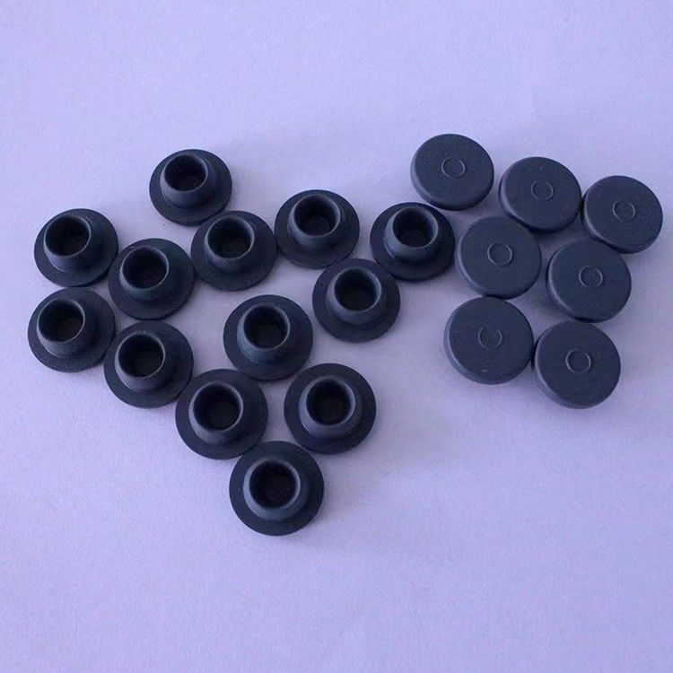13mm 20mm 28mm Pharmaceutical Grade Silicone Borominated Rubber Stopper for Glass lyophilized Injection Vial