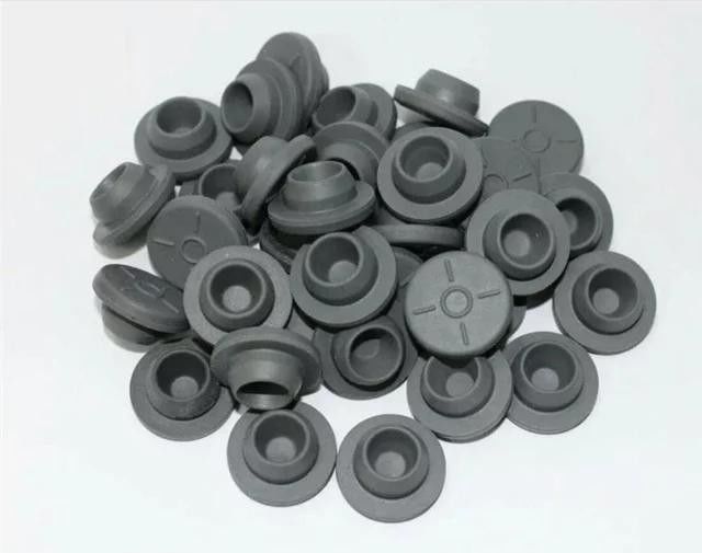 13mm 20m 28mm 32mm Lyophilization glass Vials Medical grey Butyl Rubber Stopper for glass vial Glass Infusion Bottle