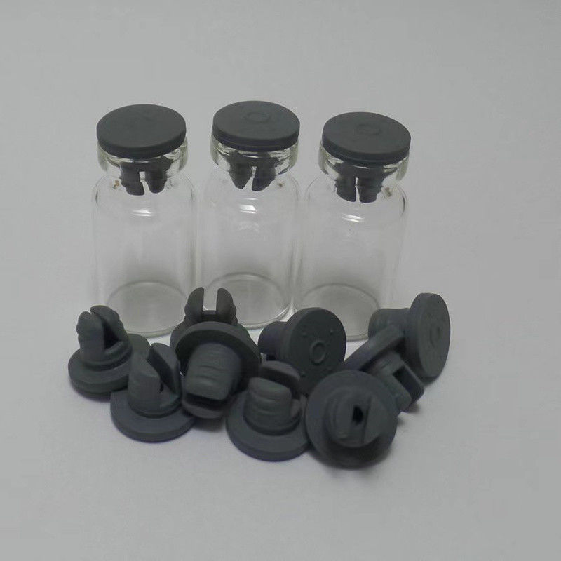 GMP Compliance 13mm 20mm 23mm 28mm 32mm Sterile round medical Butyl Rubber Stopper for Glass Infusion Bottle