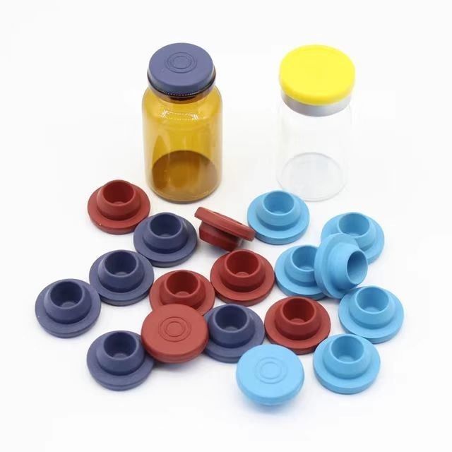 Freeze Dried Glass injectable Vial Glass large volume Infusion Bottle Use Bromobutyl Butyl Chlorobutyl Rubber Stopper