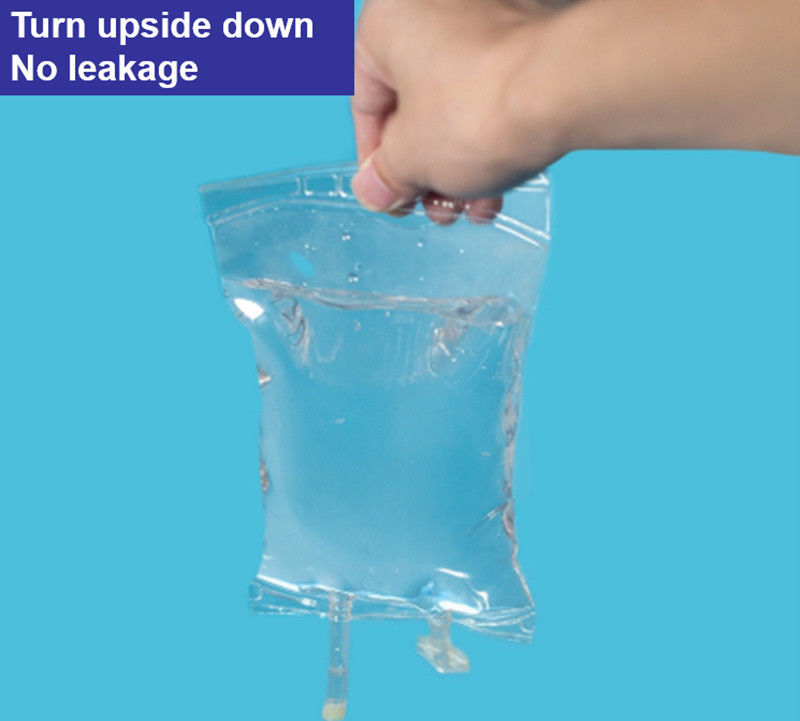 PVC 100ml 250ml disposable infusion bag IV Bag Transparent Medical PVC Empty Infusion Bag for glucose normal saline