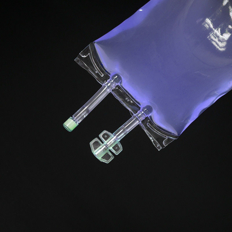 250ml 500ml 1000ml Disposable PVC Disposable Medical Infusion Bag IV Infusion Bag with single Tube Soft Bag