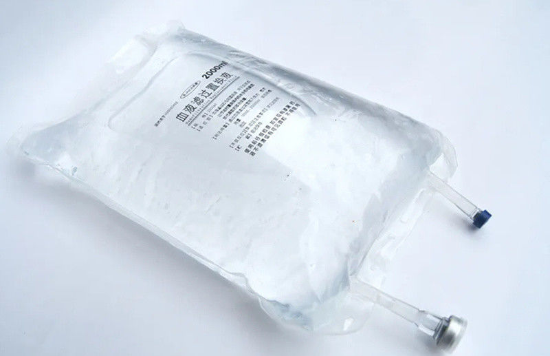 2000ml 3000ml 5000ml Butterfly Dual Port Twist off Transfusion Disposable PVC Infusion Bag for veterinary