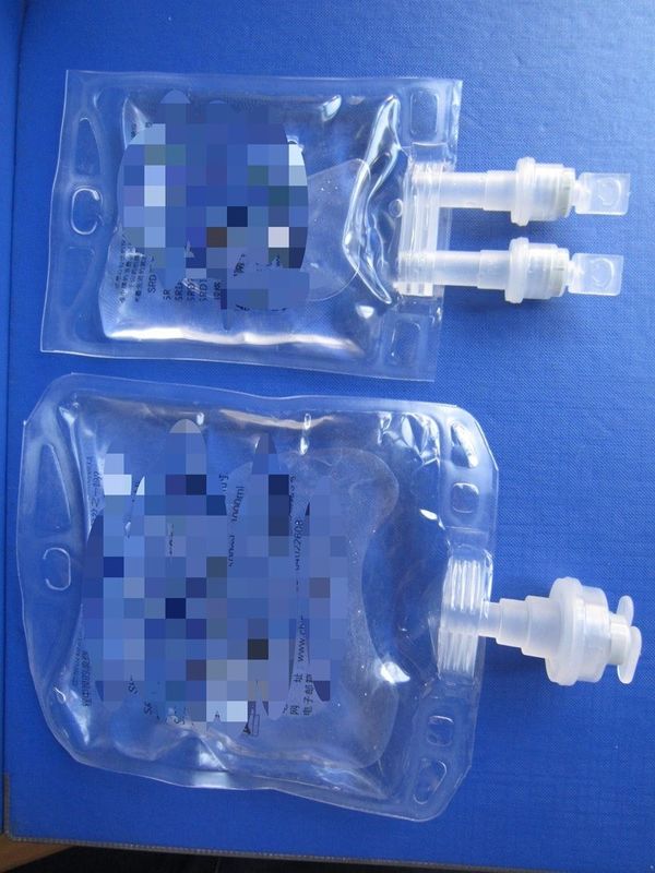 Single Port 100ml 250ml 500ml 250 ml sterile water iv infusion bag Non PVC Infusion Bags with Euro Cap
