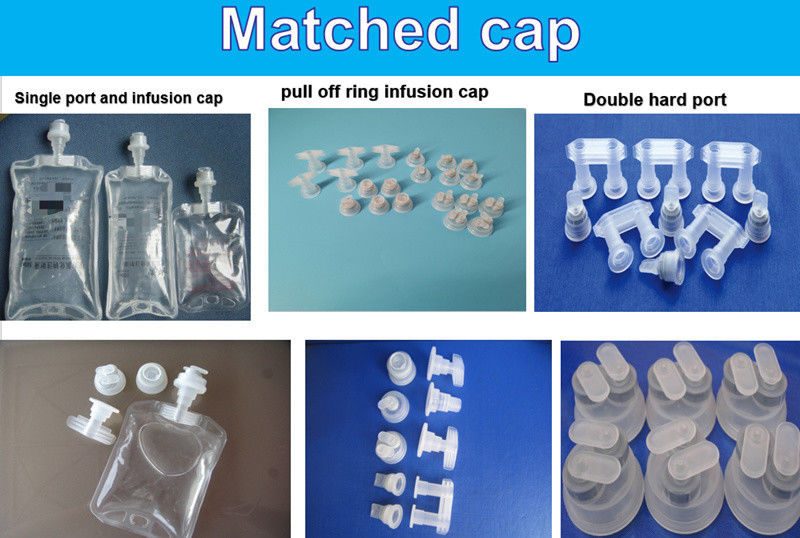 Single Port 100ml 250ml 500ml 250 ml sterile water iv infusion bag Non PVC Infusion Bags with Euro Cap