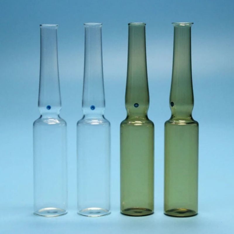 2ml 5ml 10ml Empty USP standard borosilicate Glass Ampoules Transparent and Amber Color for penicilin Injection Medicine