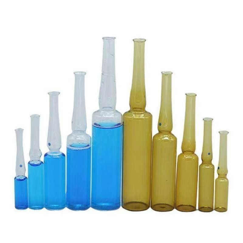 2ml 3ml 5ml 10ml 20ml clear anti aging brightening skincare serum Amber Injection Empty Glass Ampoules for injection