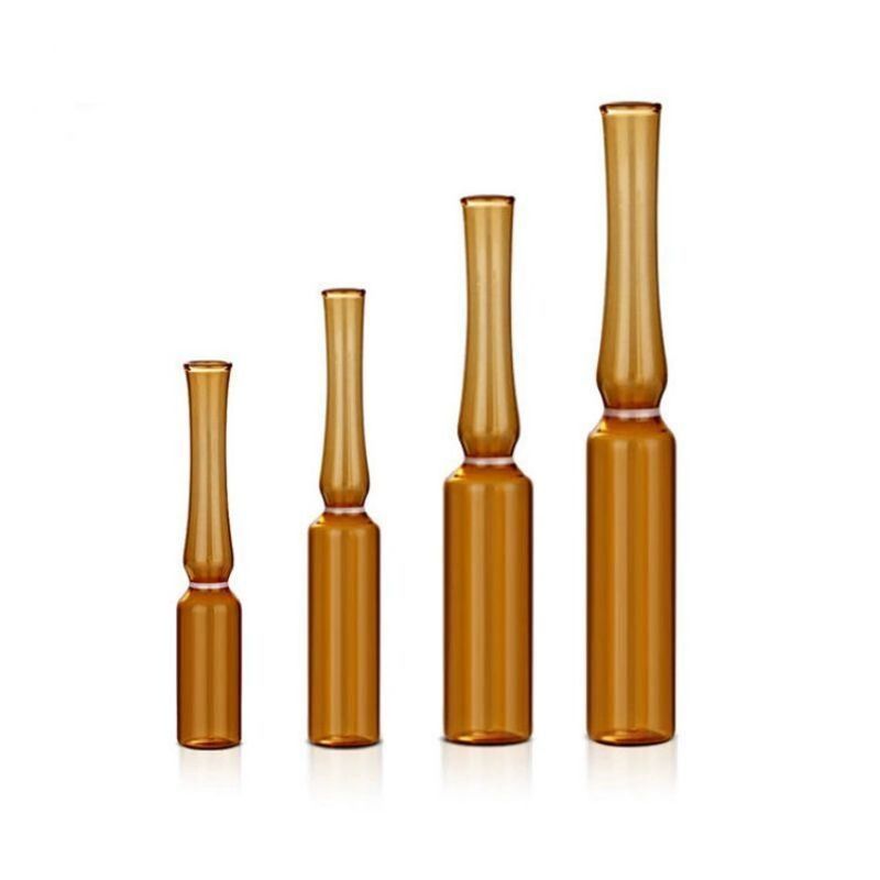 ISO Standard Transparent Amber Pharmaceutical Ampoule Vial Type C Ampoule Empt