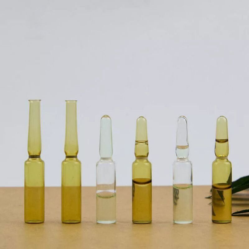 ISO Standard Transparent Amber Pharmaceutical Ampoule Vial Type C Ampoule Empt